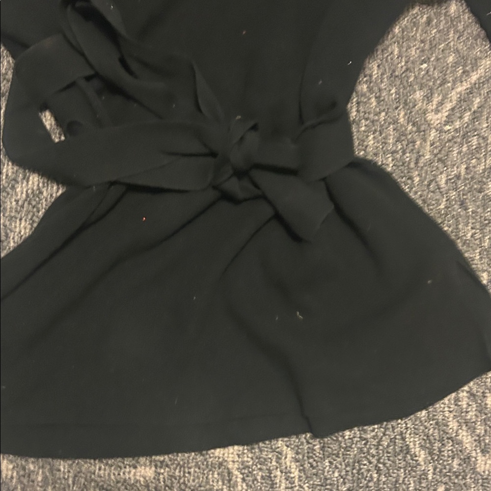 Peruvian Connection Black Tunic Top - image 6